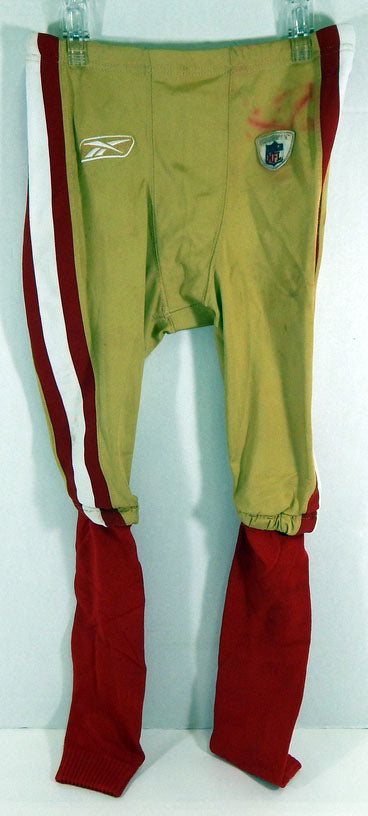 2010 San Francisco 49ers Game Issued Gold Pants 34 464