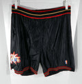 2000s Philadelphia 76ers #0 Game Used Black Shorts 46+1+1 DP68161
