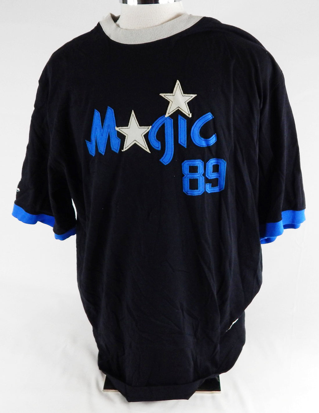 2005-06 Orlando Magic #89 Team Issued Black Training Shirt XL 184