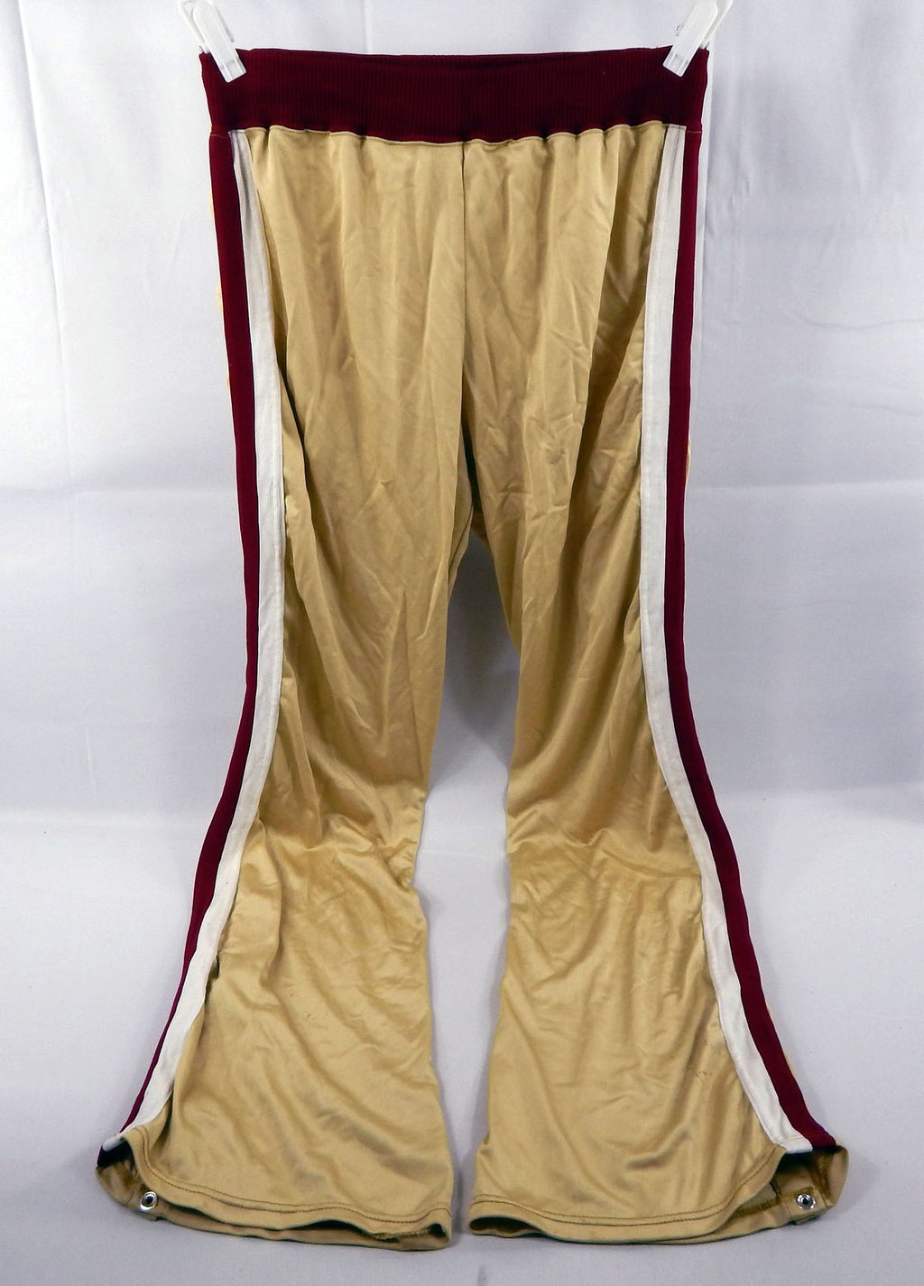 1980-83 Cleveland Cavaliers #35 Game Used Tan Warm Up Pants 36 315