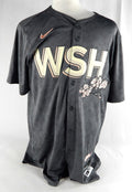 2024 Washington Nationals Robert Gsellman #65 Game Issued Grey Jersey City Con 1