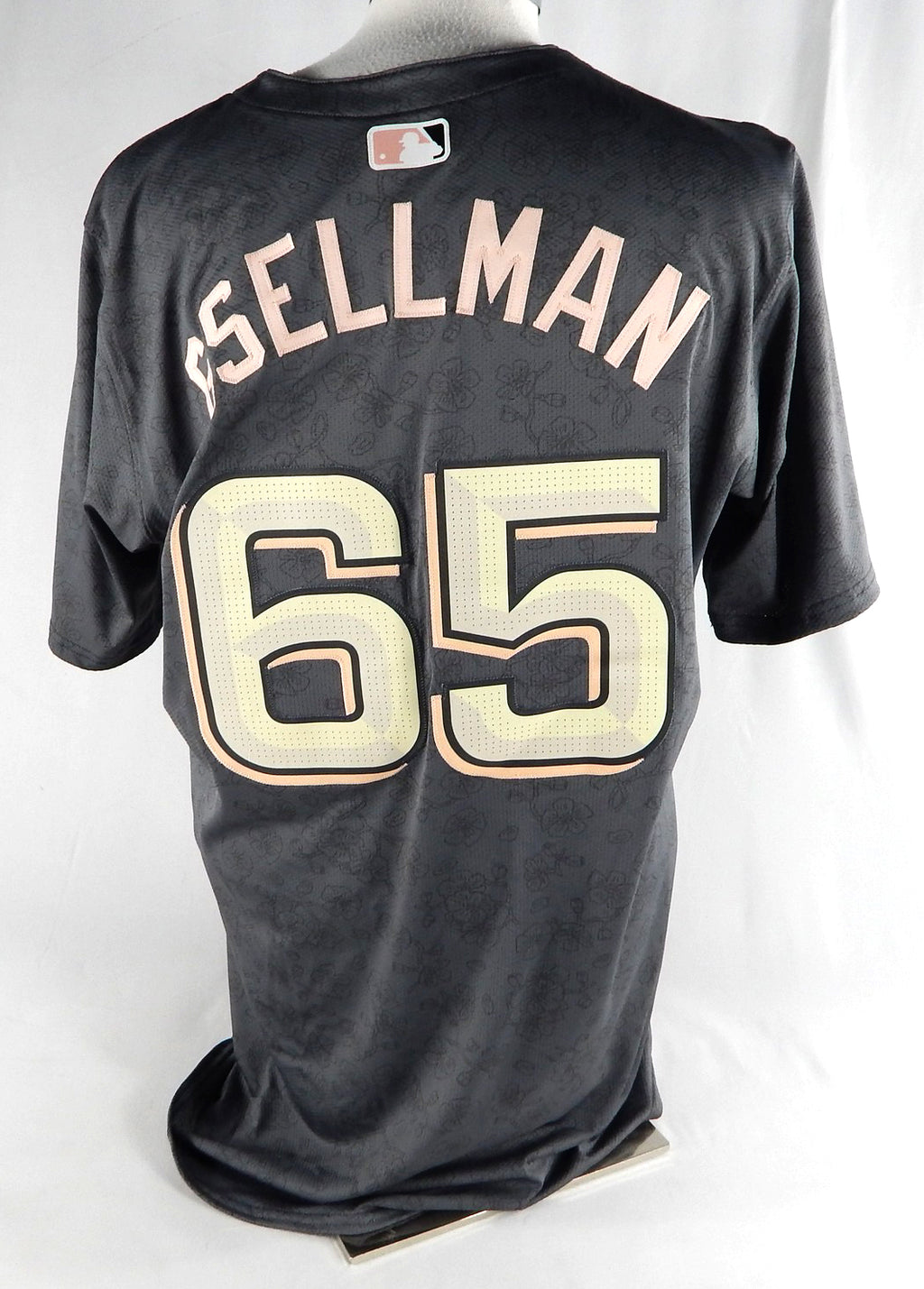 2024 Washington Nationals Robert Gsellman #65 Game Issued Grey Jersey City Con 1 Pic2