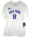 Kemba Walker #8 New York Knicks The Nike Tee Classic Edition T-Shirt White L