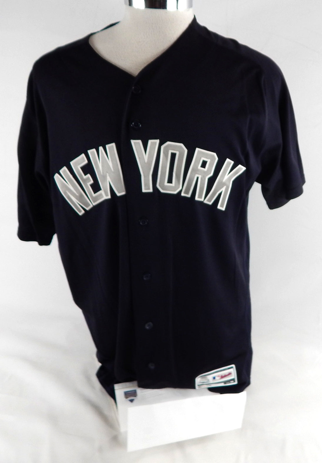 2016 New York Yankees Dillon Tate #93 Game Used Navy Jersey ST Patch 46 709