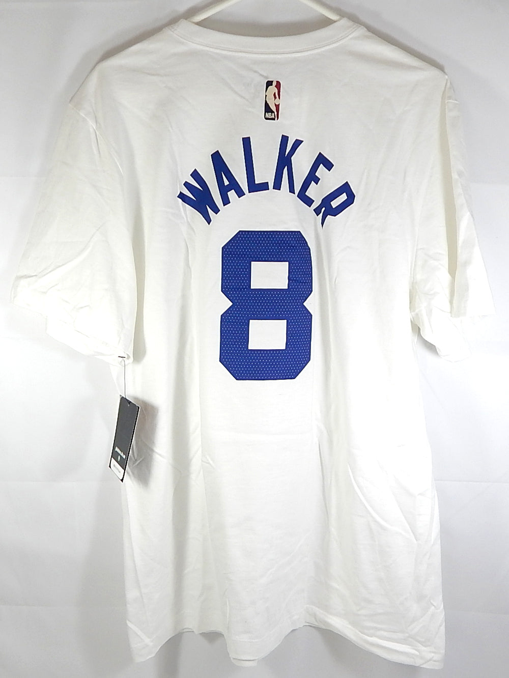 Kemba Walker #8 New York Knicks The Nike Tee Classic Edition T-Shirt White L Pic2