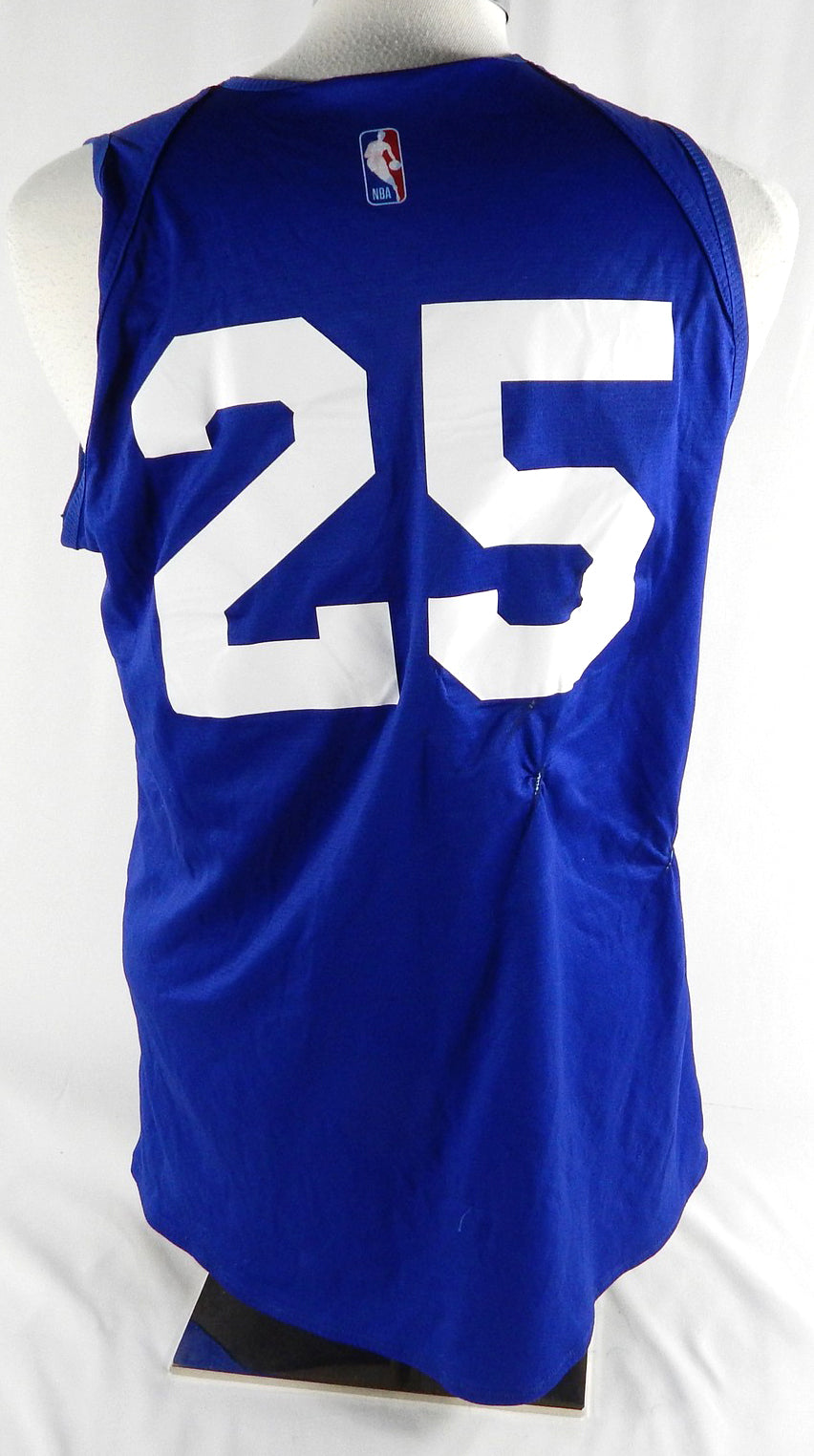 2023-25 Detroit Pistons Marcus Sasser #25 Game Used Blue Practice Jersey M 646 Pic2