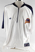 1999-00 Golden State Warriors Sam Mack #7 Game Used White Shooting Shirt 2XL 177