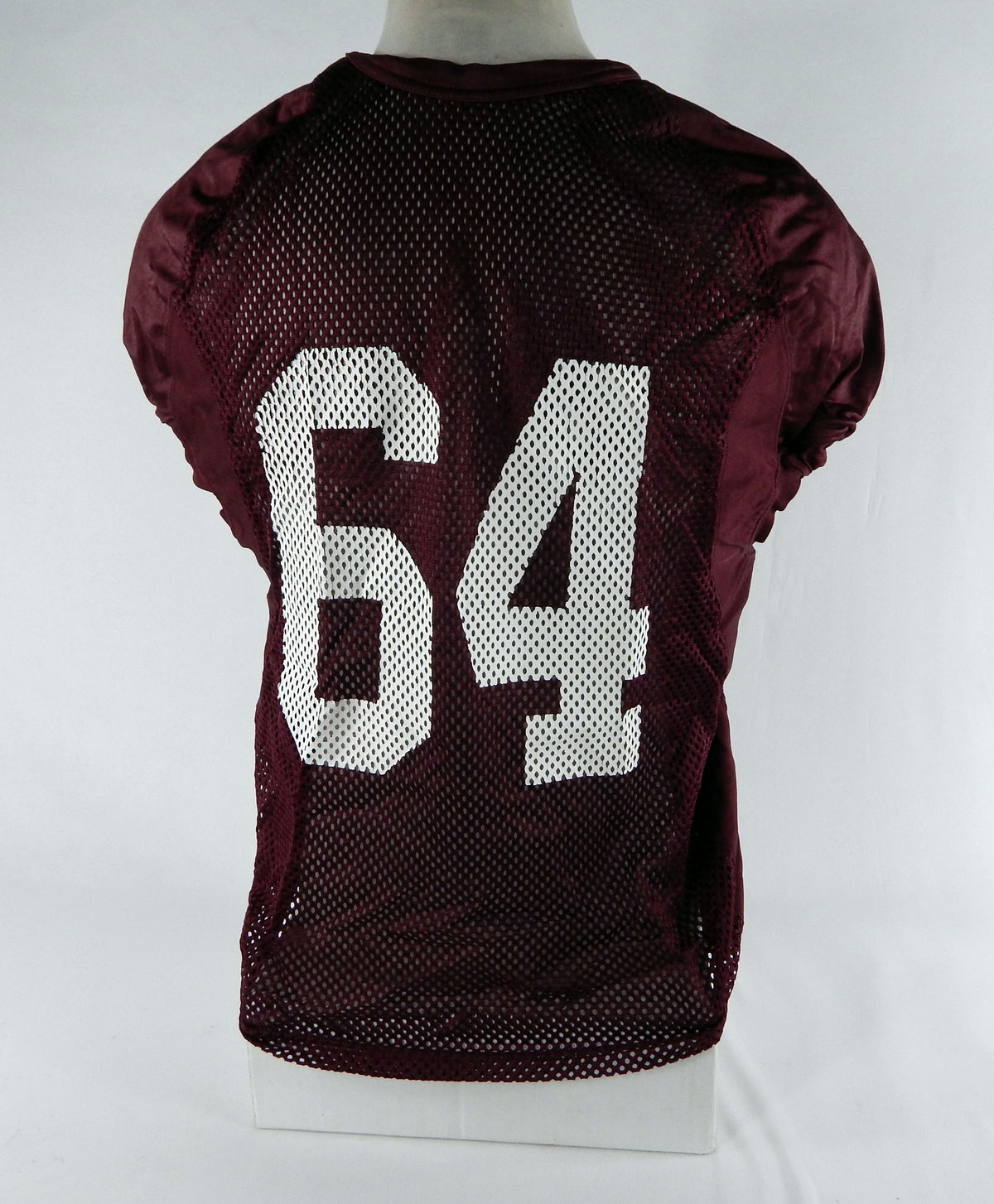 Virginia Tech Hokies #64 Game Used Maroon Practice Jersey 2XL DP70585 Pic2