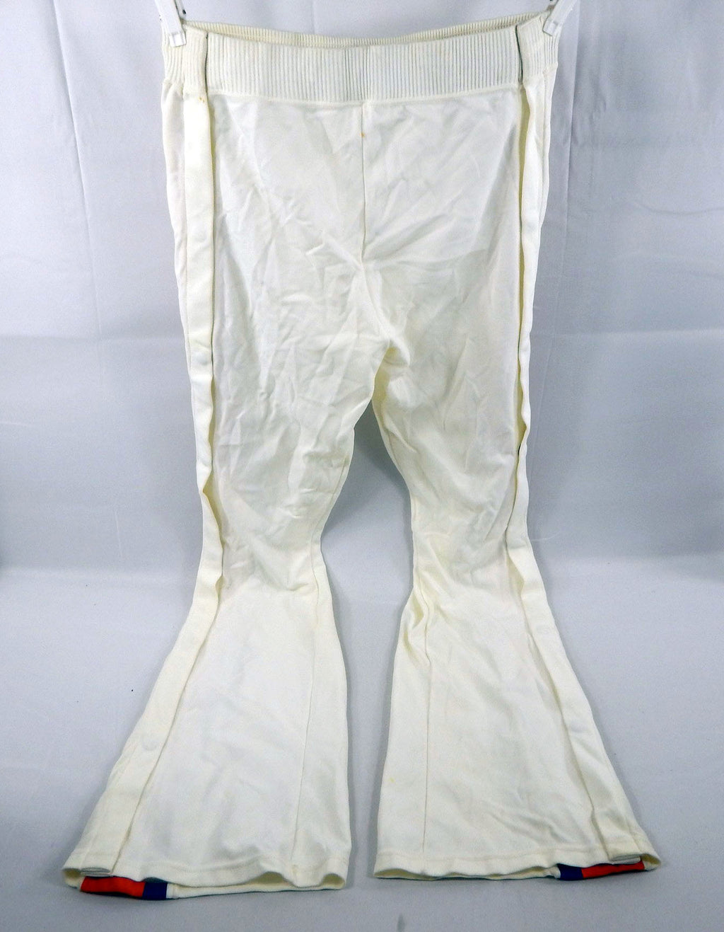 1980s Cleveland Cavaliers #32 Game Used White Warm Up Pants 38 319 Pic2
