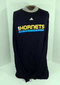 New Orleans Hornets TeamIssued Black Long Sleeve Training Shirt 3XL DP57368