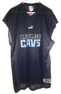 Cleveland Cavaliers Cavs Puma ATA Team Issued Mesh Practice Jersey Black 3XL