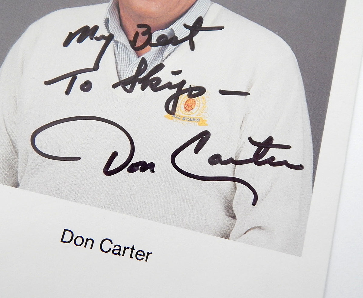 Don Carter Signed 5x7 Photo Auto Autograph Pro Bowler Pic2