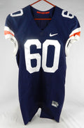 2015-17 Virginia Cavaliers #60 Game Used Navy Jersey Throwback NP Rem 40 482