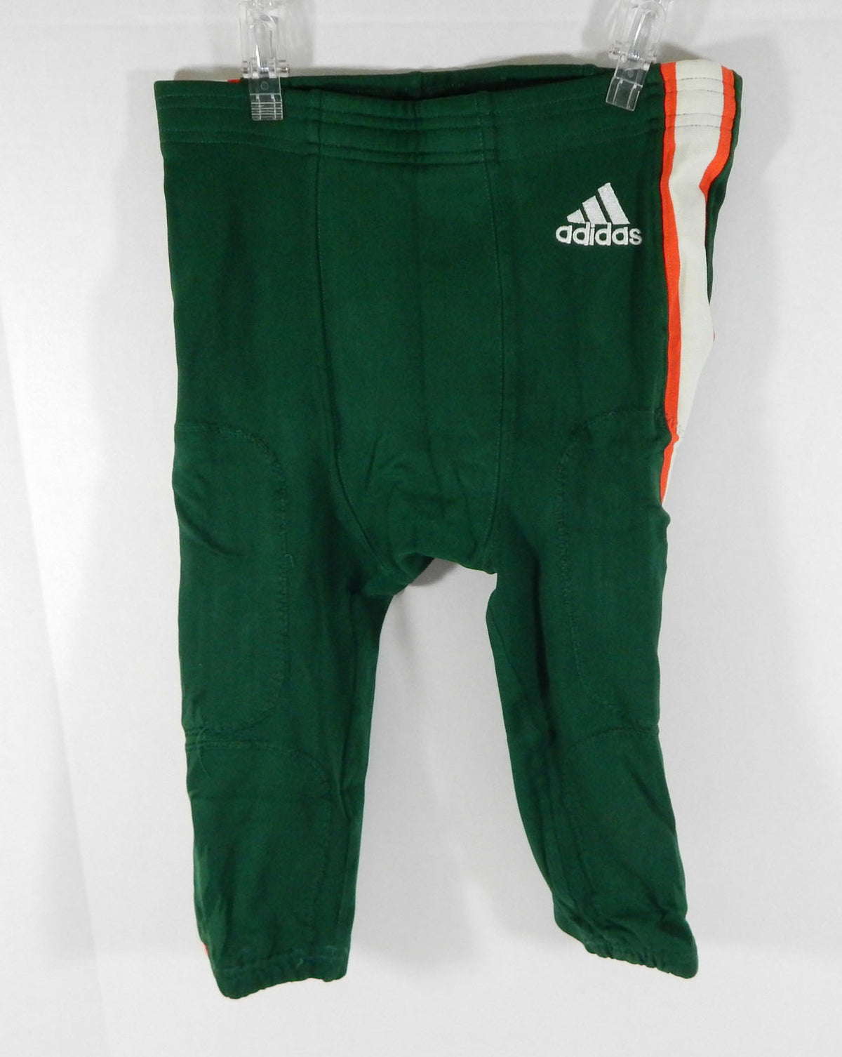 2017 University of Miami Hurricanes Game Used Green Pants M 710758S