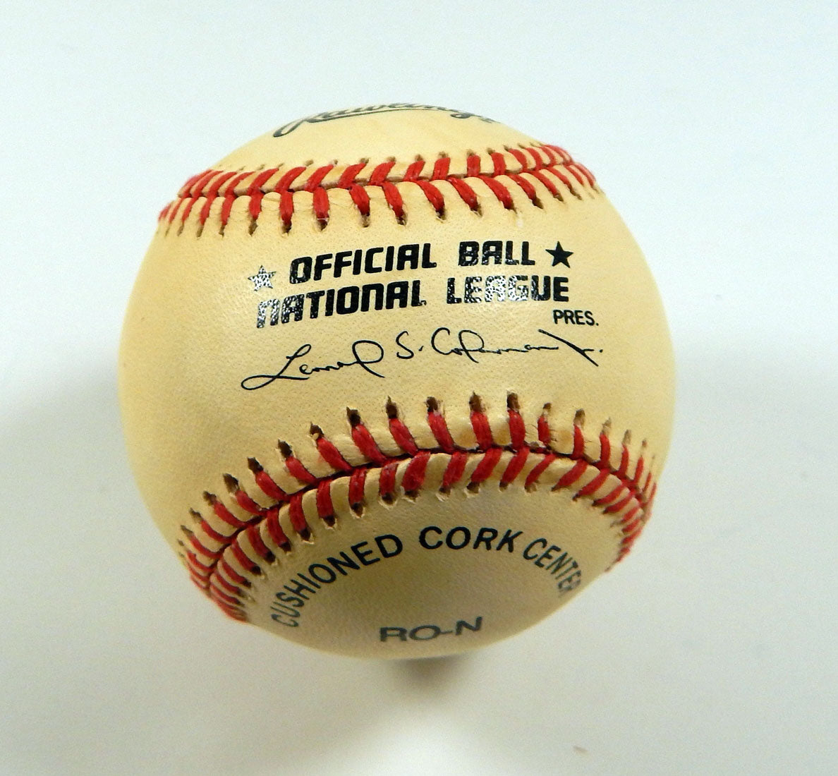 Mike Grace Signed Rawlings National League Baseball Auto DP03419 Pic2