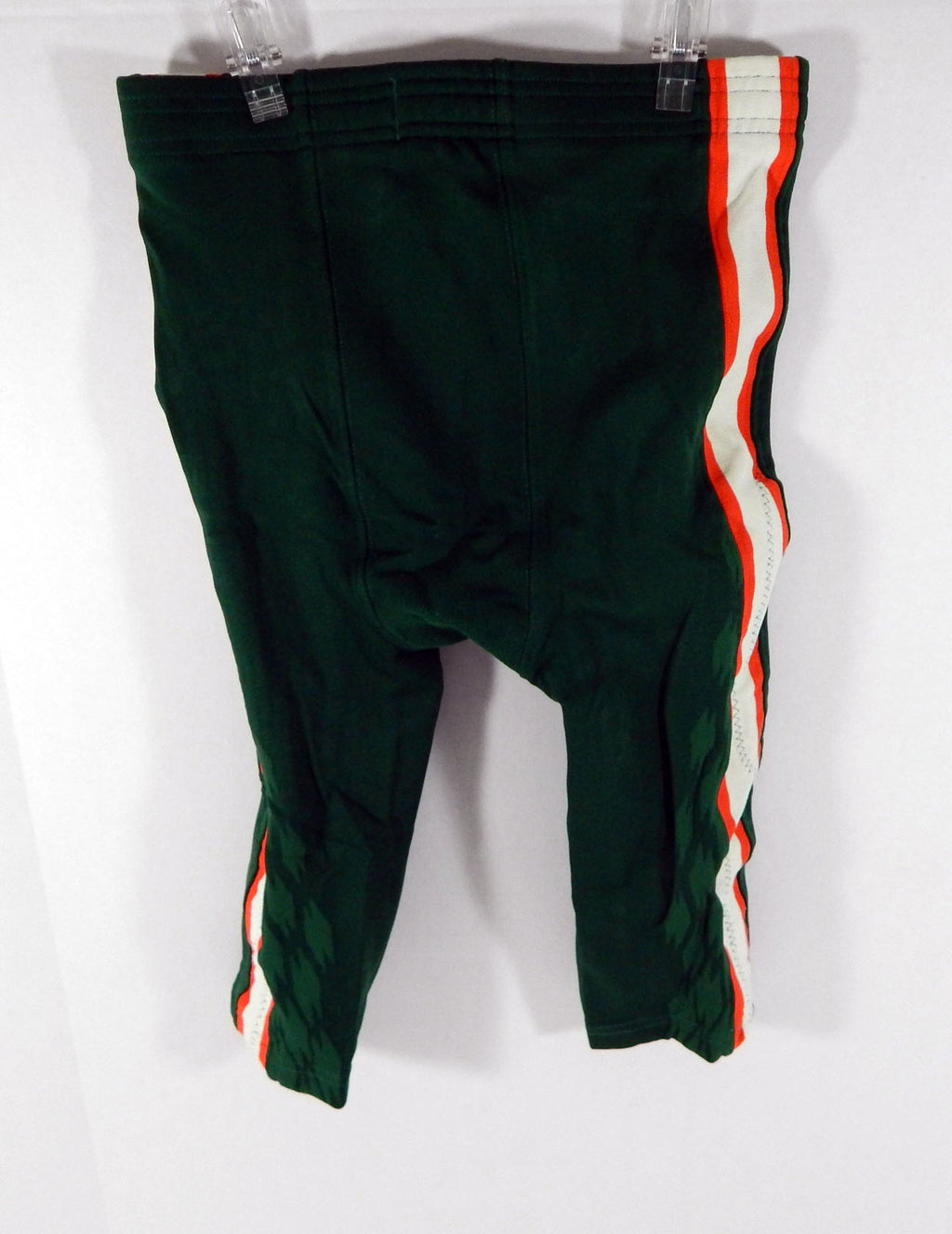 2017 University of Miami Hurricanes Game Used Green Pants M 710758S Pic2