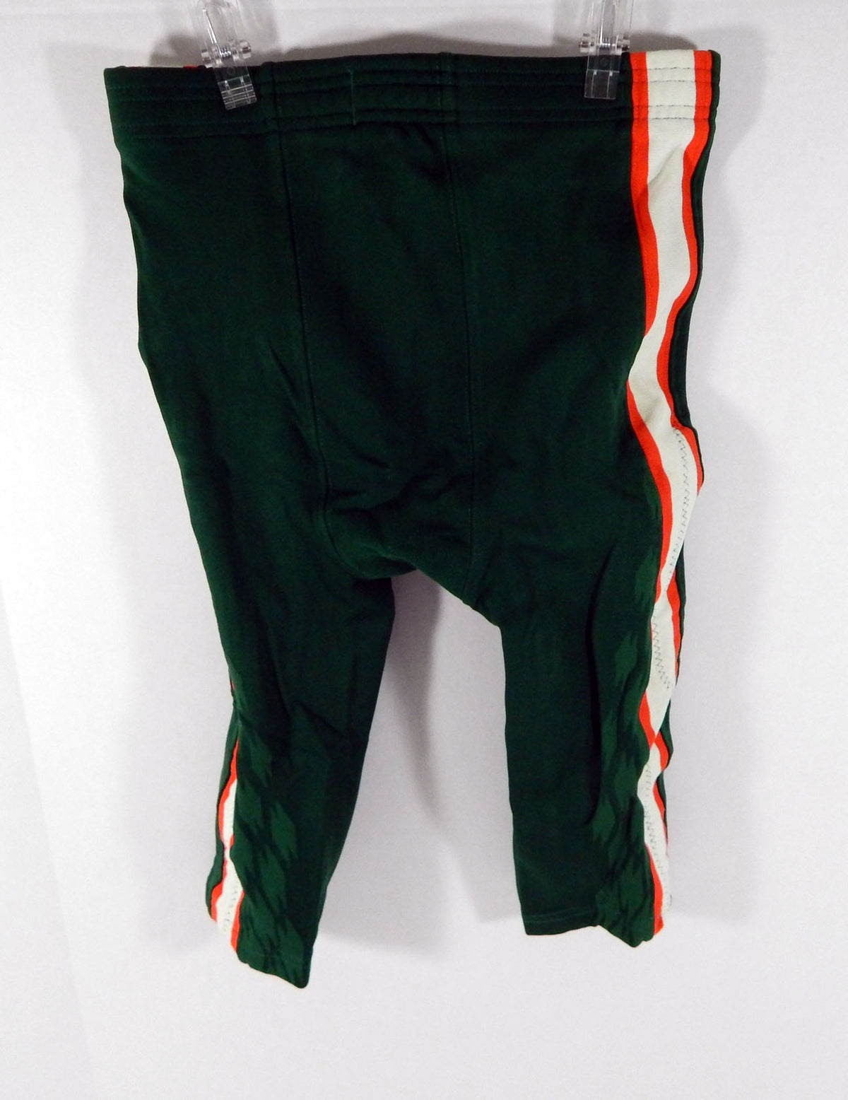 2017 University of Miami Hurricanes Game Used Green Pants M 710758S Pic2