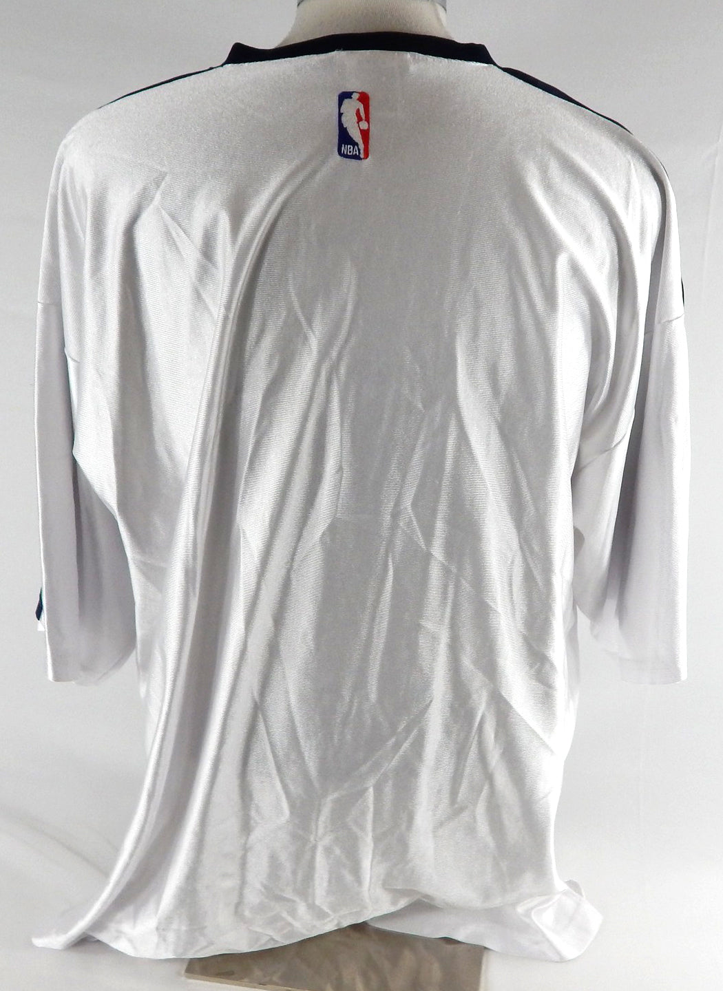 1999-00 Golden State Warriors Chris Mills #34 Game Used White Shooting Shirt 3 Pic2