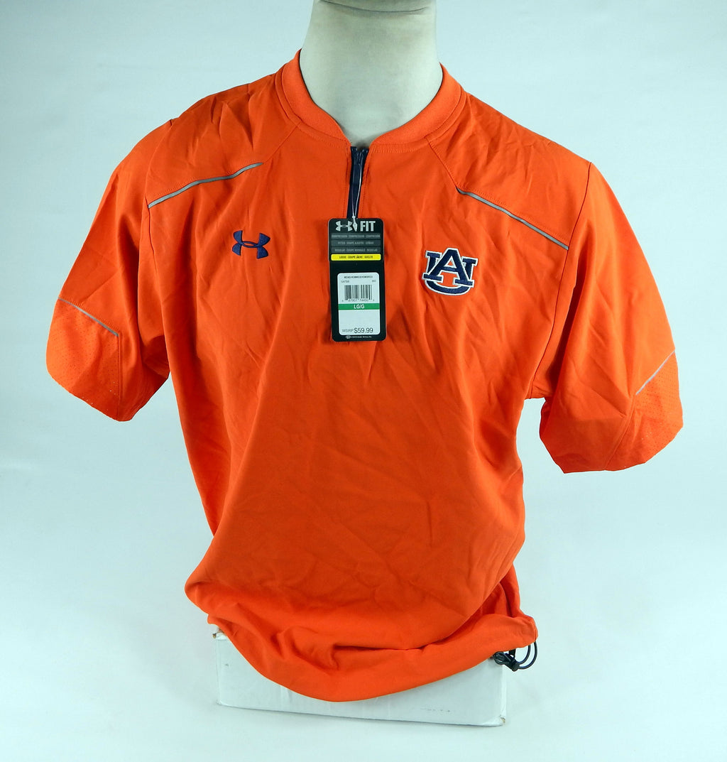 Auburn Tigers Team Issued Orange Shirt L DP71674