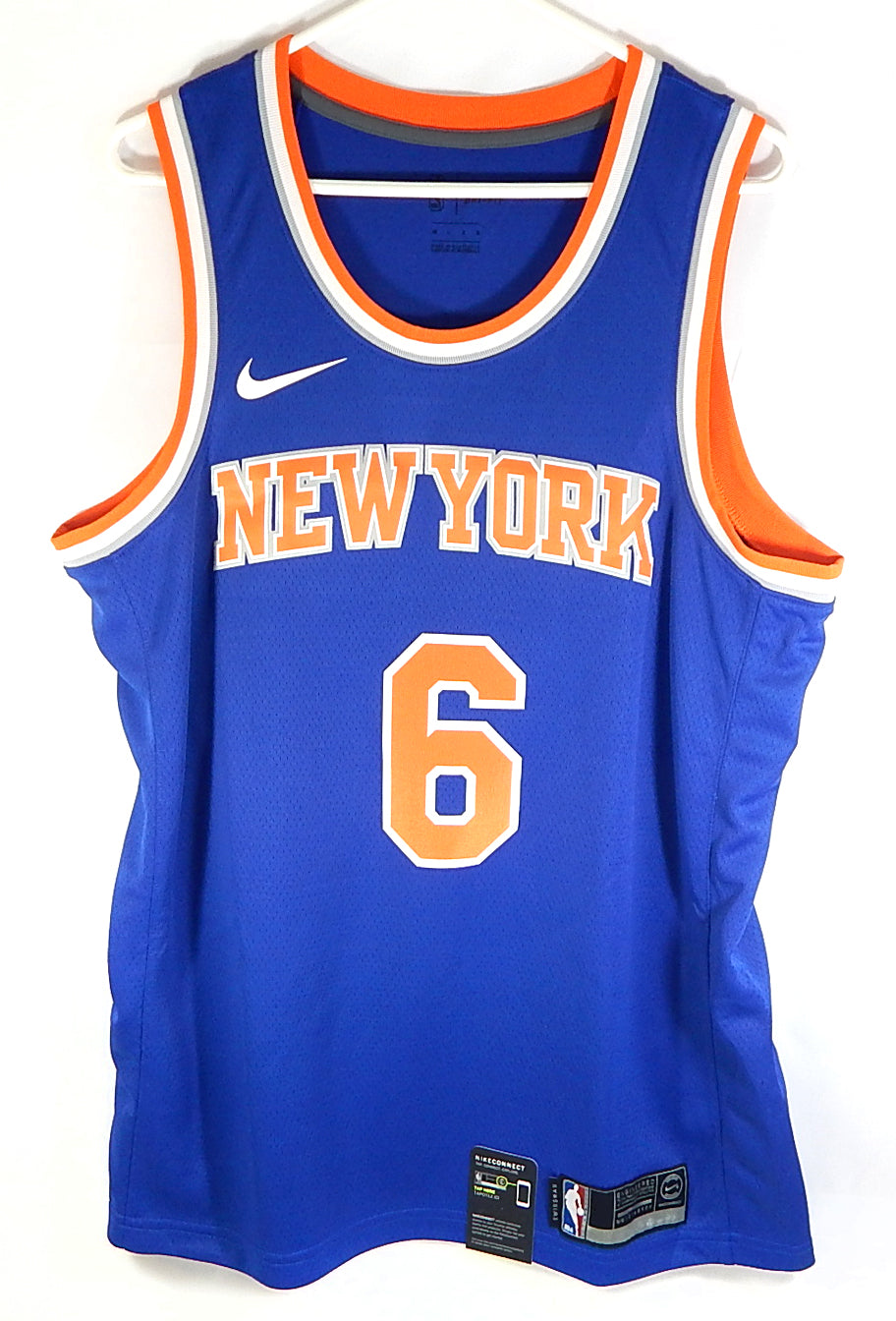 Quentin Grimes #6 New York Knicks Nike Connect Swingman NBA Jersey Blue L 48