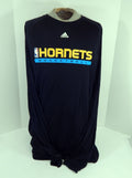 New Orleans Hornets # Team Issued Black Long Sleeve Training Shirt 3XL DP57378