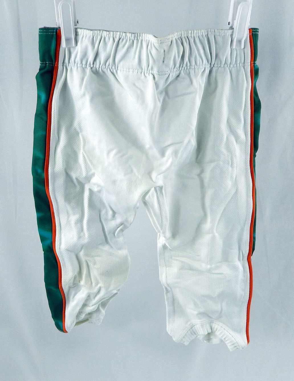 2018 Miami Hurricanes Game Issued White Football Pants M DP110652 Pic2