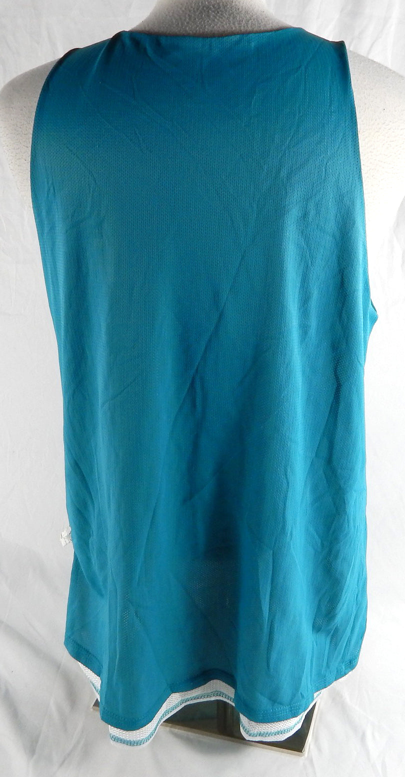 Asheville Smokies #3 Game Used Blue Practice Jersey  895 Pic2