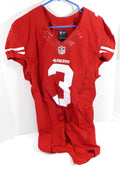 2015 San Francisco 49ers #3 Game Issued Red Jersey 40 DP35626