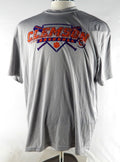 2000s Clemson Tigers Game Used Grey T Shirt Baseball L 430