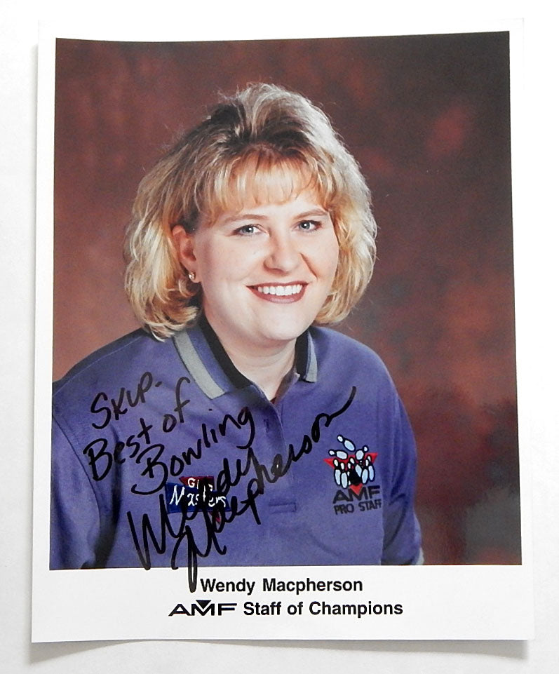 Wendy Macpherson Signed 8x10 Photo Auto Autograph Pro Bowler