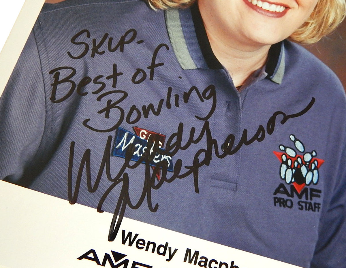 Wendy Macpherson Signed 8x10 Photo Auto Autograph Pro Bowler Pic2