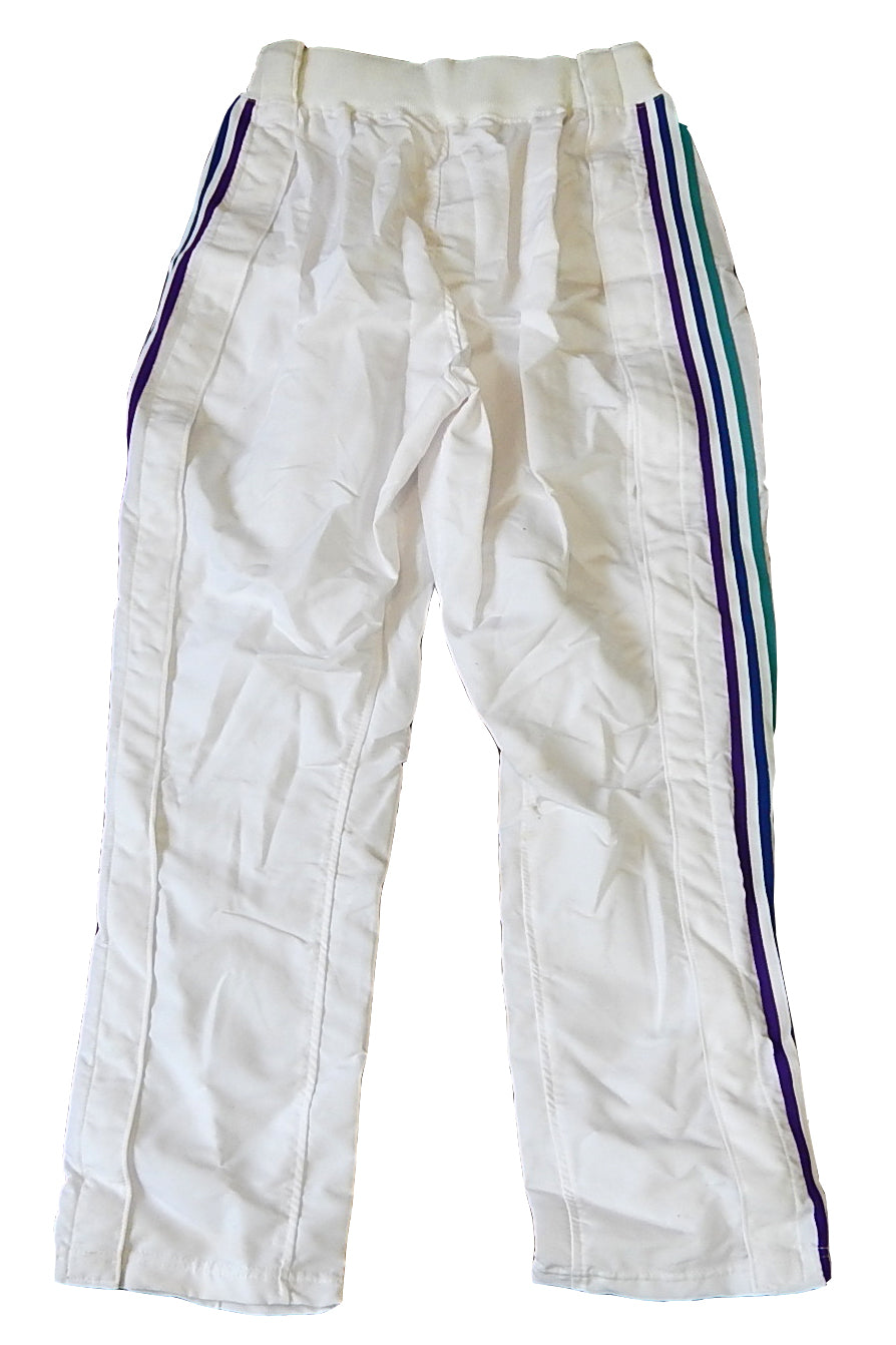 1990's Charlotte Hornets Team Issued Champion Warm Up Pants Stained 40 (37 +1) Pic2