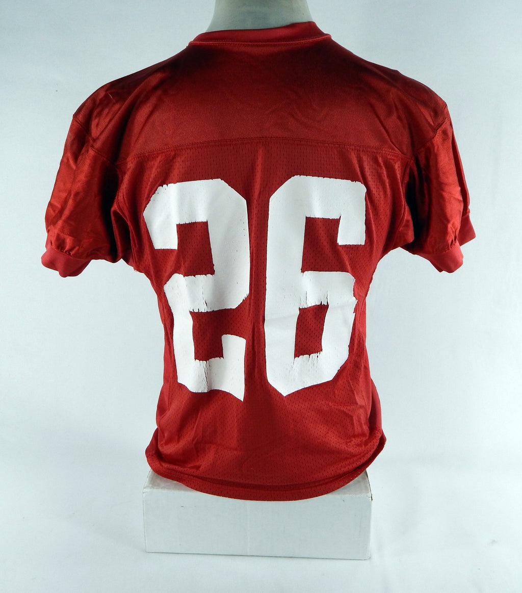Indiana Hoosiers #26 Game Used Red Practice Jersey M DP70597