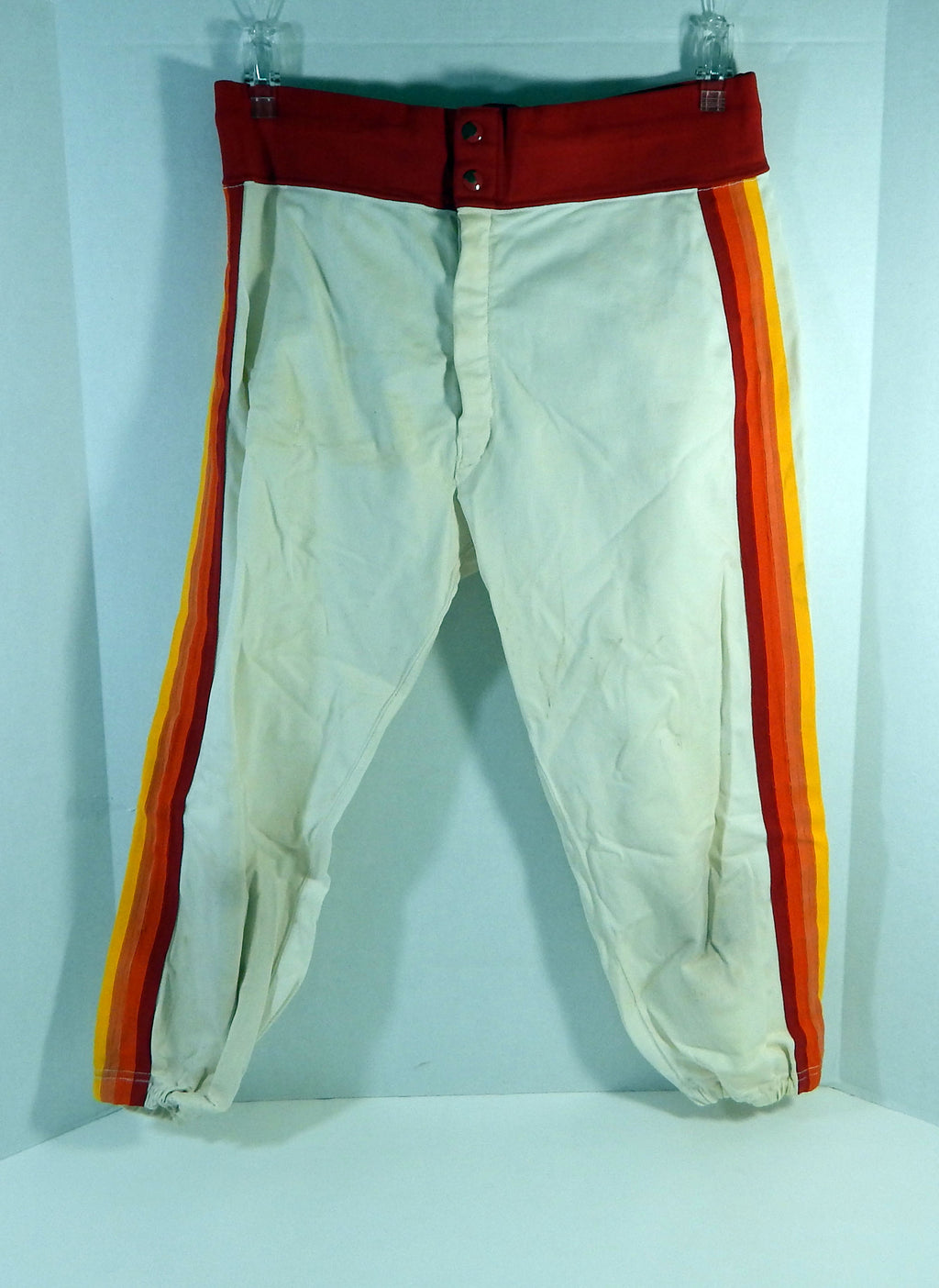 1976 Houston Astros # Game Used White Pants 46-24 DP24389