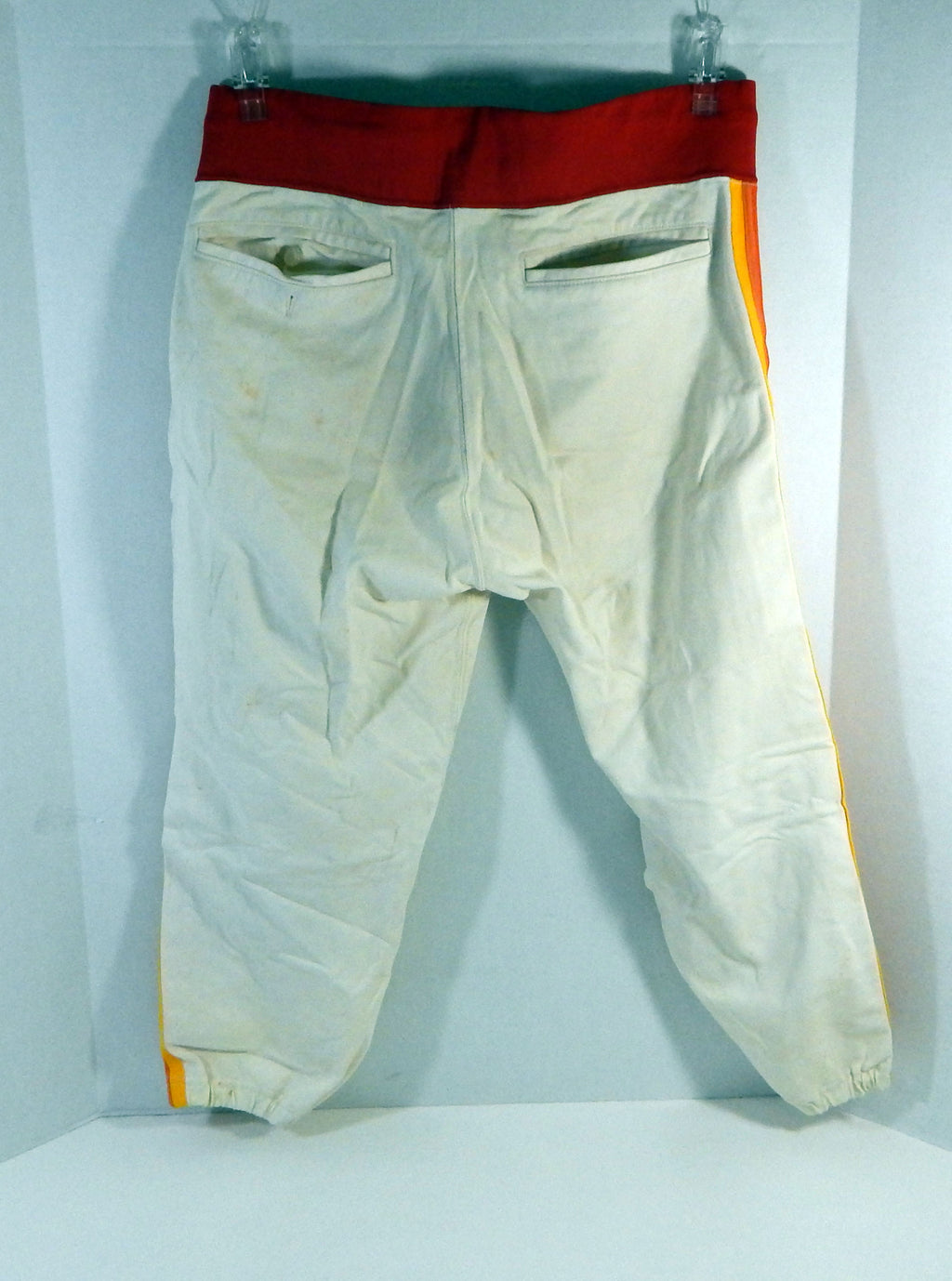 1976 Houston Astros # Game Used White Pants 46-24 DP24389 Pic2