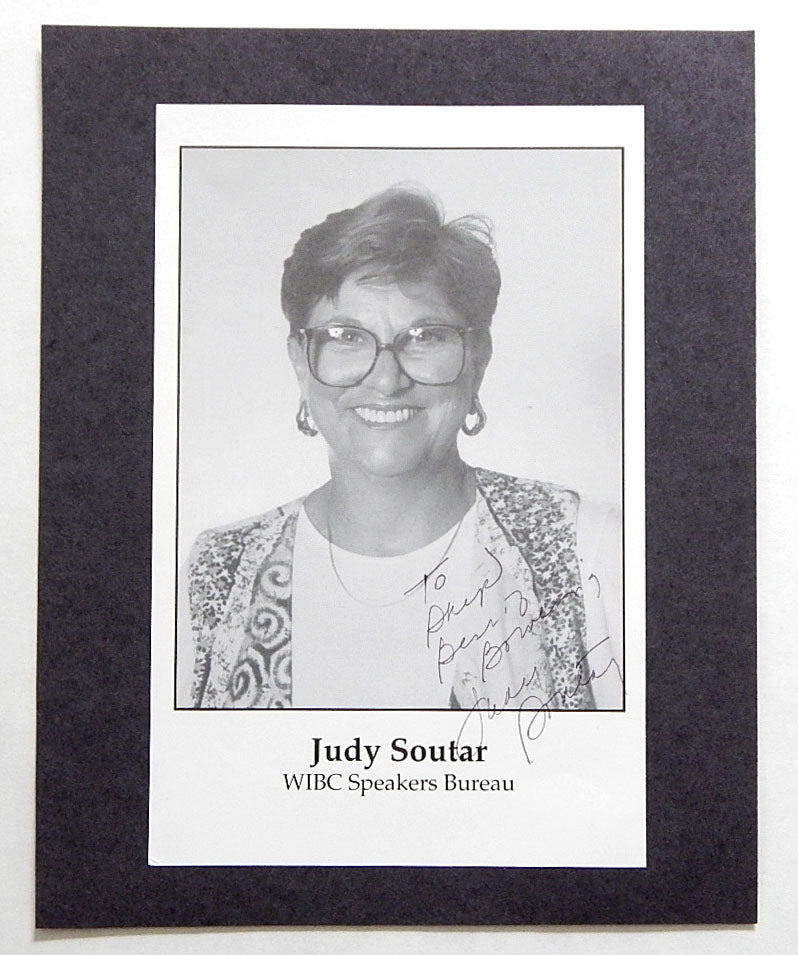 Judy Soutar Signed 6x8 Photo Auto Autograph Pro Bowler
