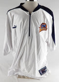 1999-00 Golden State Warriors Sam Jacobsen #6 Game Used White Shoot Shirt 1