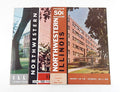 Lot of (3) Diff 1957 to 1961 Northwestern at Illinois College Football Programs