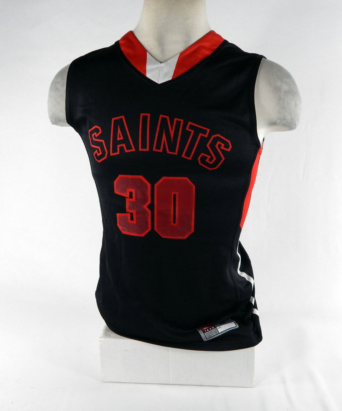 Mt. Hood Saints #30 Game Used Black Jersey M DP70601