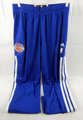 2013-14 Detroit Pistons Game Issued Blue Warm Up Pants 2XL 082