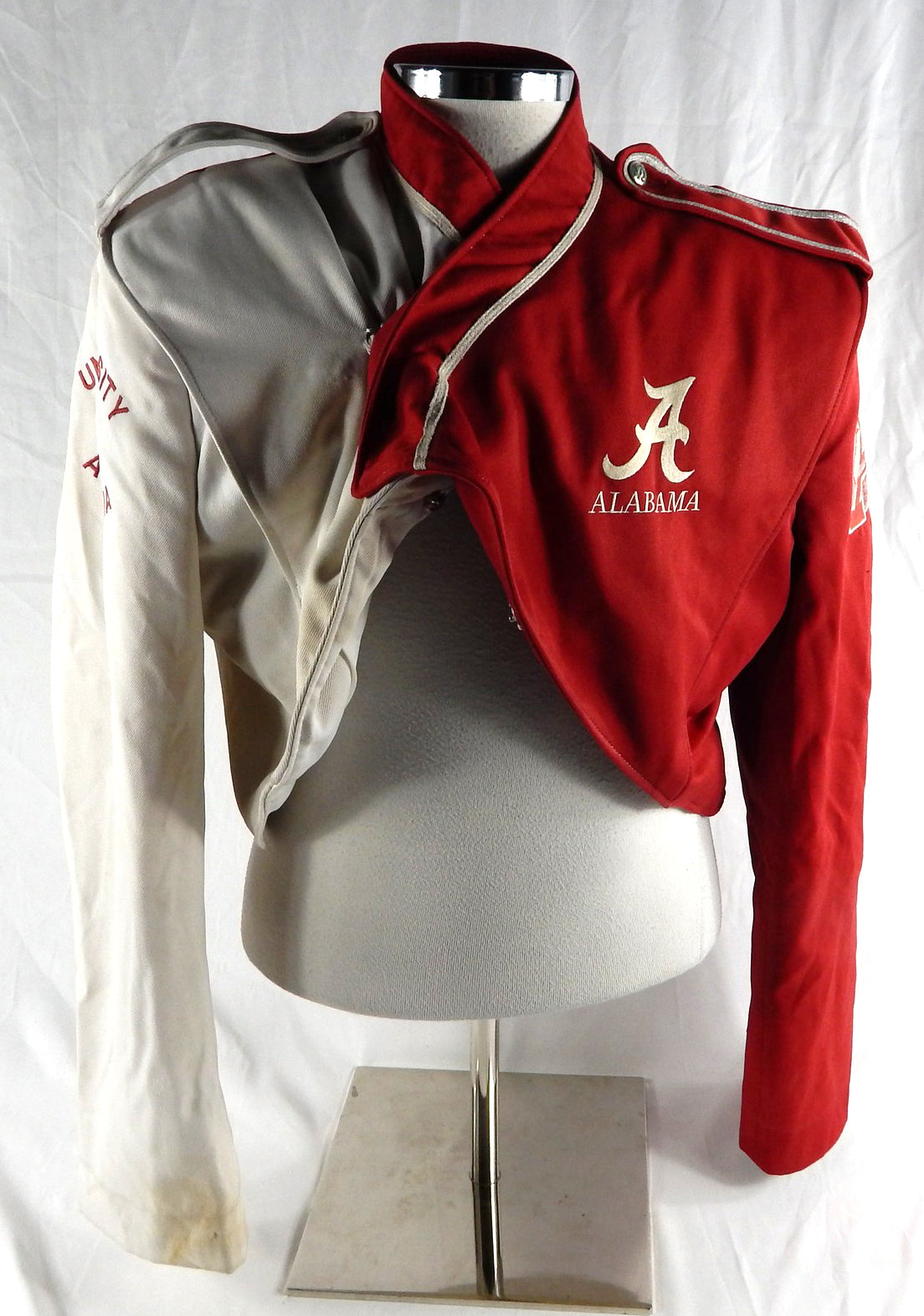 Alabama Crimson Tide Game Used Red White Million Dollar Band Uniform 44 902