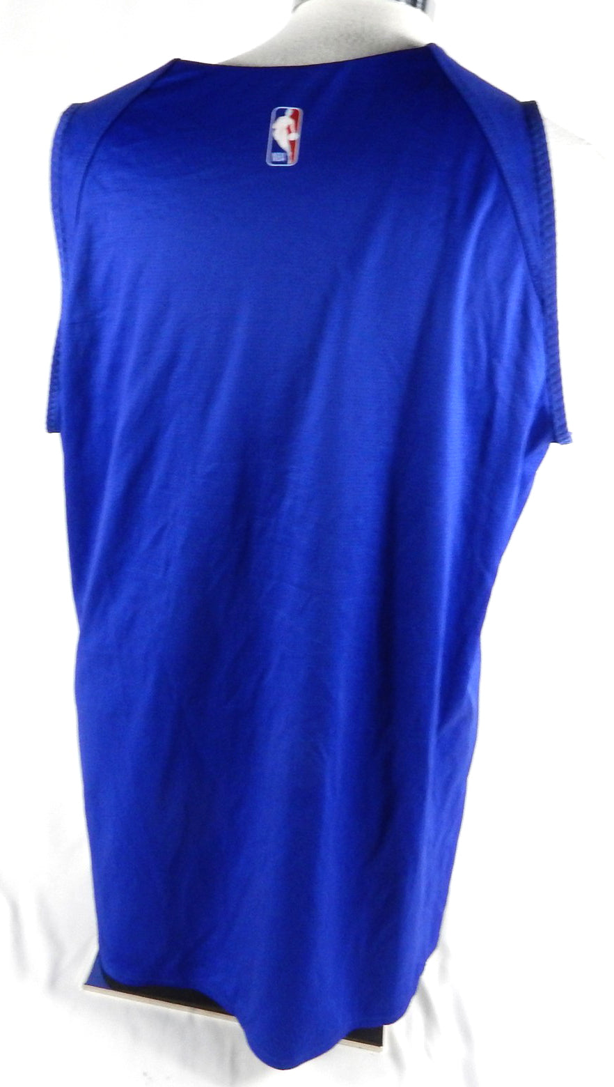 Detroit Pistons Blank Game Issued Blue Practice Jersey XL 560 Pic2