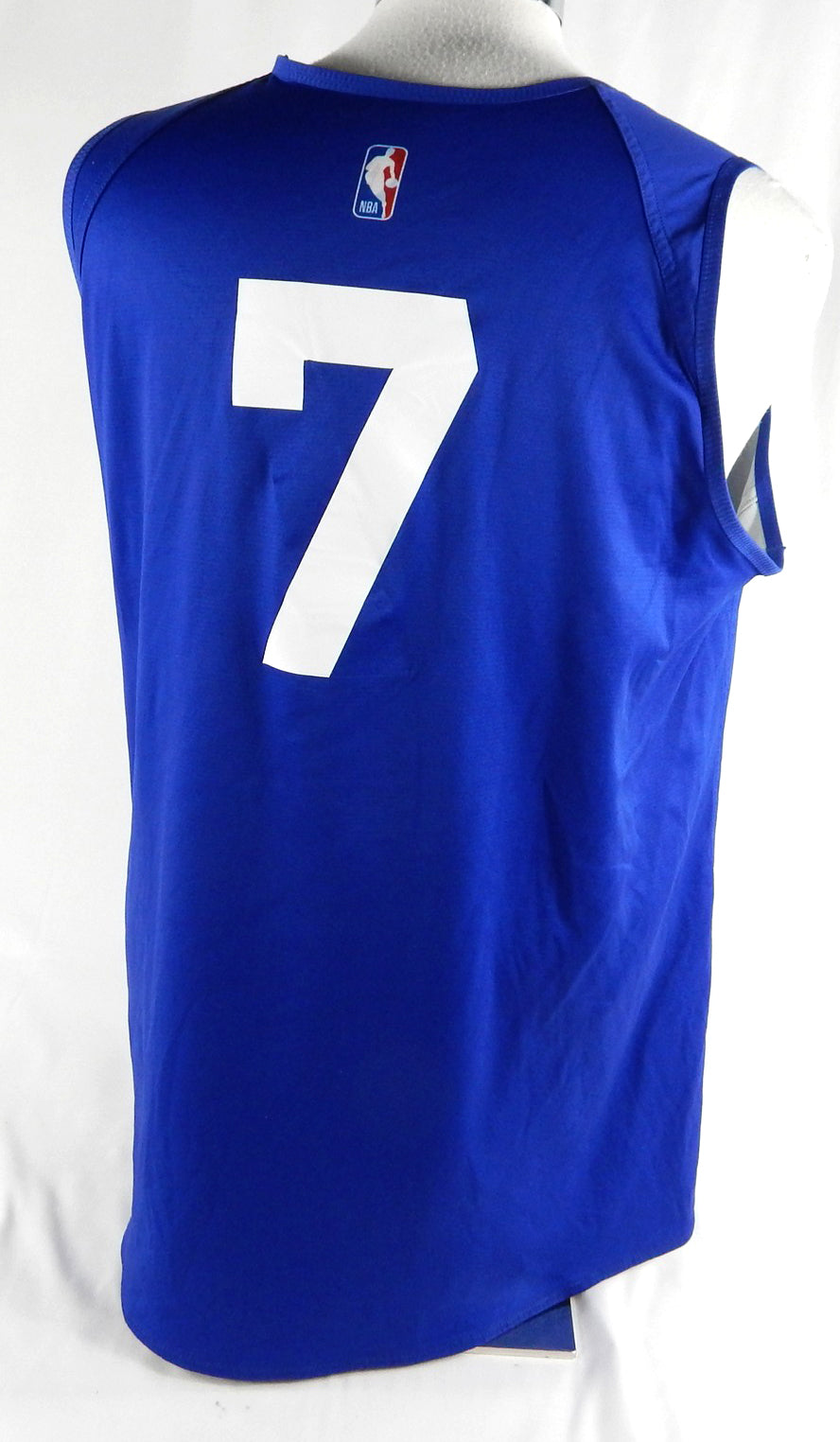 2023-25 Detroit Pistons #7 Game Used Blue Practice Jersey Henry Ford Patch L 561 Pic2
