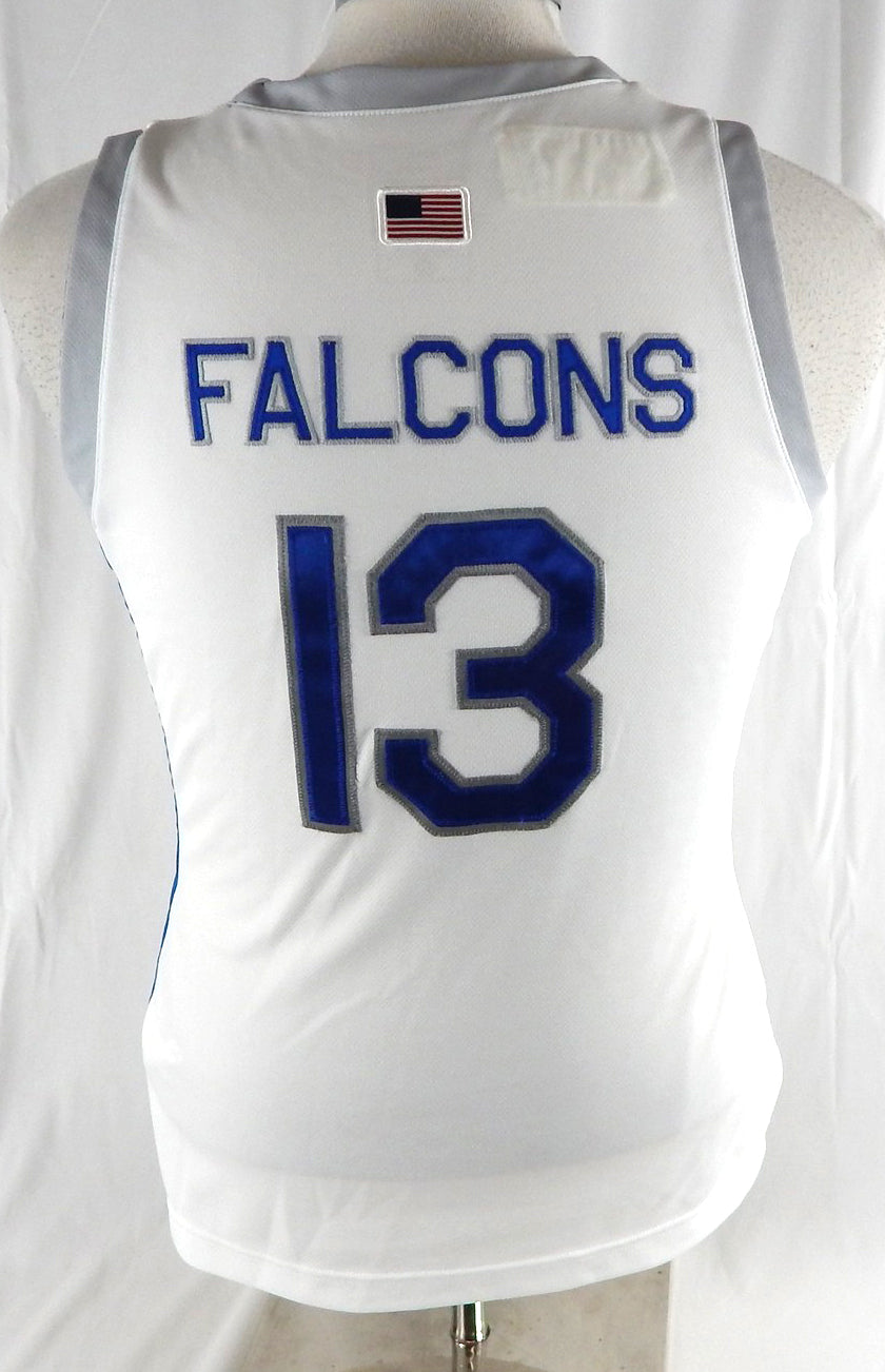2022-23 Air Force Falcons #13 Game Used White Jersey Basketball L 238 Pic2