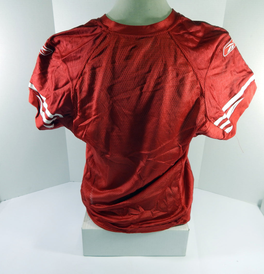 2010 San Francisco 49ers Blank Game Issued Red Jersey M DP52678 Pic2