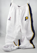 2000s Indiana Pacers Game Used White Warm Up Pant 40 781