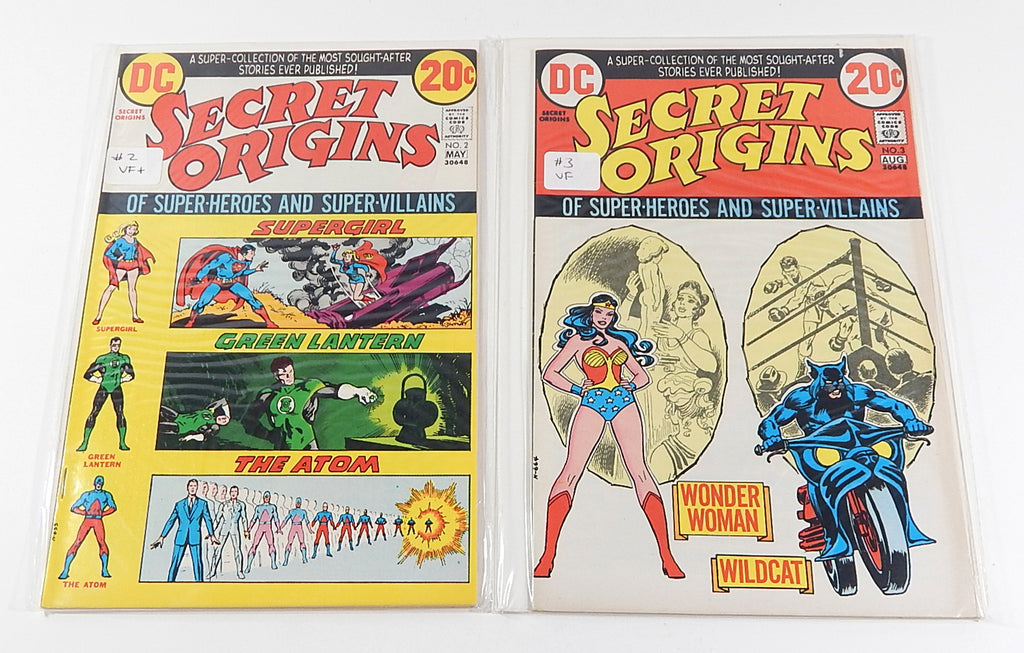 Secret Origins #2 3 4 5 6 7 Bronze Comic Book Lot DC 1973 FN-VF Legion Cardy Pic2