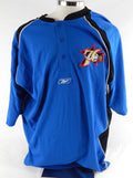 2002-06 Philadelphia 76ers #54 Game Used Blue Warmup Shooting Shirt 3XL 199