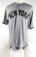 2017 New York Yankees Blank Game Issued Grey Jersey Memorial Day 46 442
