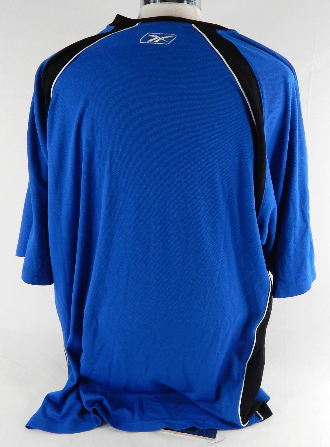 2002-06 Philadelphia 76ers #54 Game Used Blue Warmup Shooting Shirt 3XL 199 Pic2